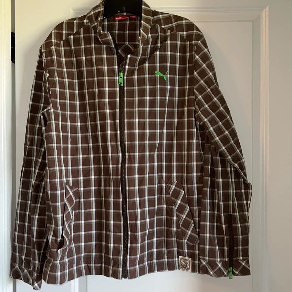Puma Plaid Jacket - Picture 3 of 10